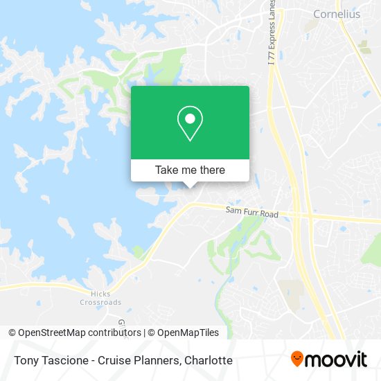 Tony Tascione - Cruise Planners map