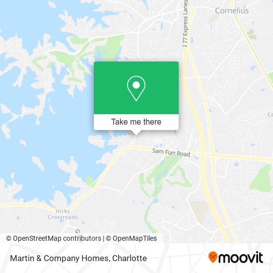 Martin & Company Homes map