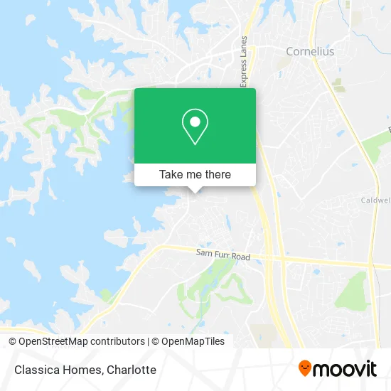 Classica Homes map