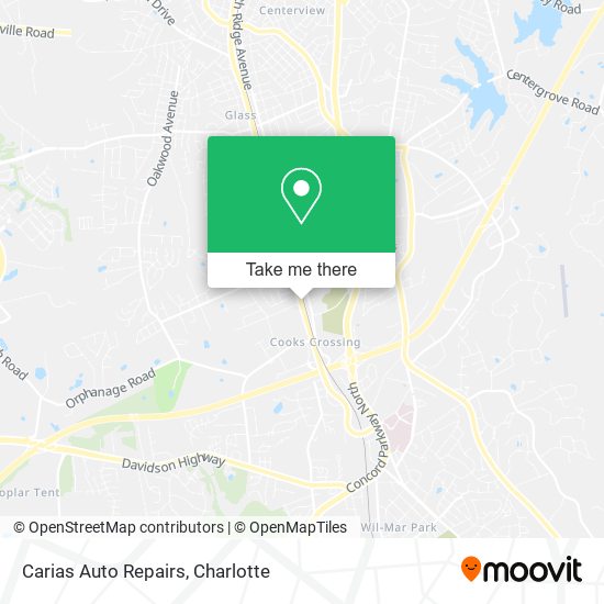 Carias Auto Repairs map