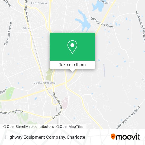 Highway Equipment Company map