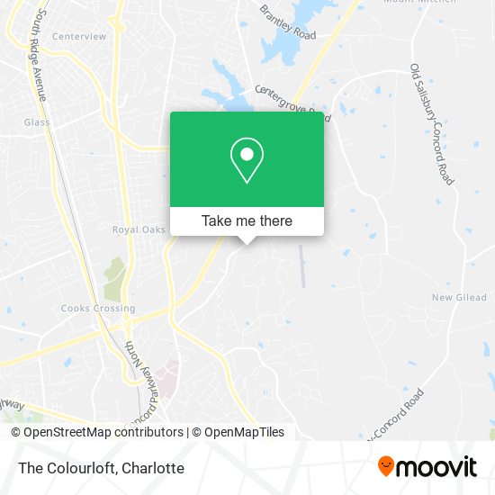 Mapa de The Colourloft
