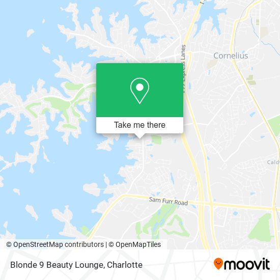 Blonde 9 Beauty Lounge map