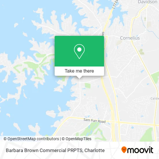 Barbara Brown Commercial PRPTS map