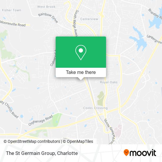 The St Germain Group map