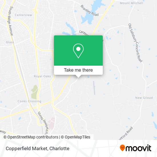 Mapa de Copperfield Market