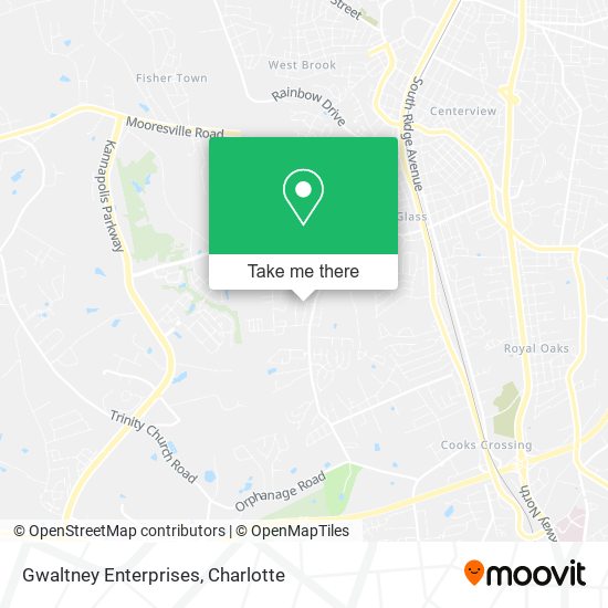 Gwaltney Enterprises map