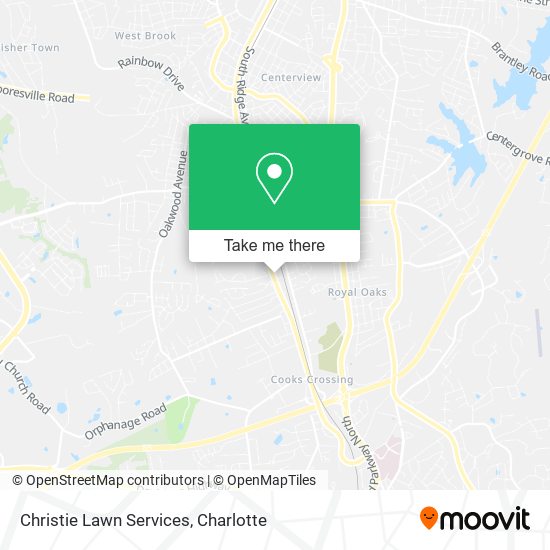 Christie Lawn Services map