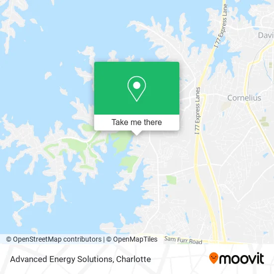 Advanced Energy Solutions map