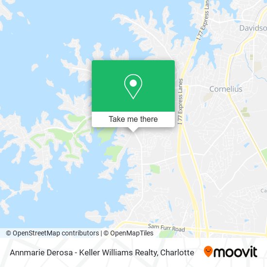 Mapa de Annmarie Derosa - Keller Williams Realty