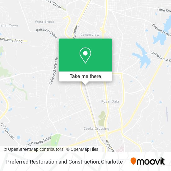 Preferred Restoration and Construction map