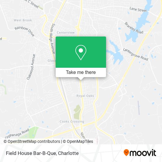 Field House Bar-B-Que map