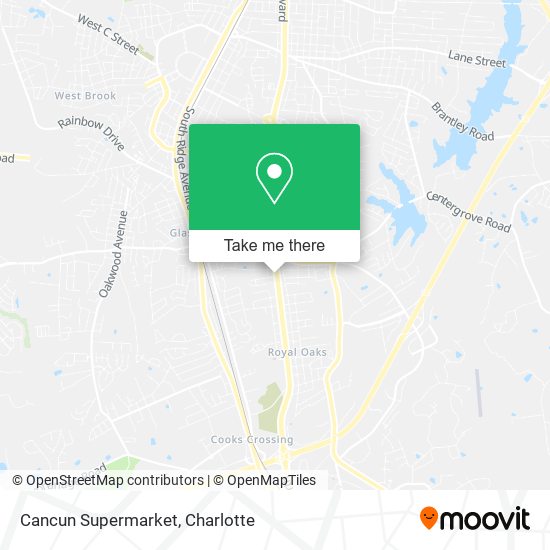 Cancun Supermarket map