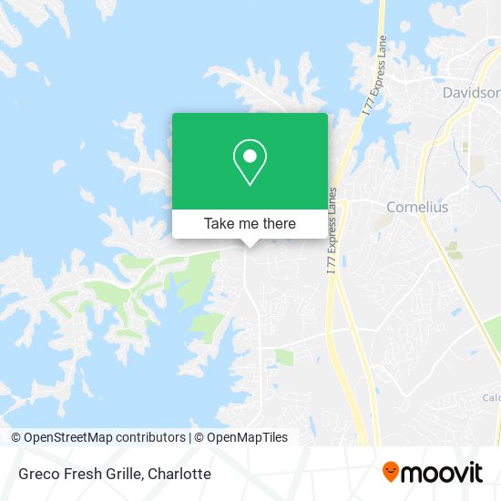 Mapa de Greco Fresh Grille