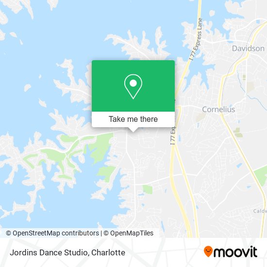 Jordins Dance Studio map