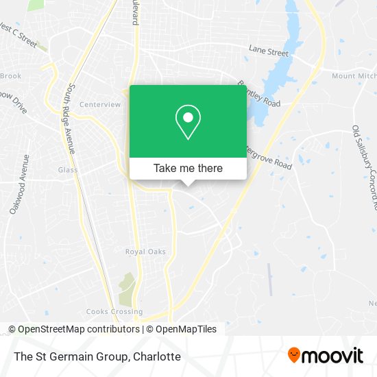 The St Germain Group map