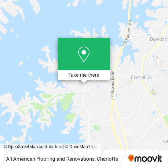 Mapa de All American Flooring and Renovations