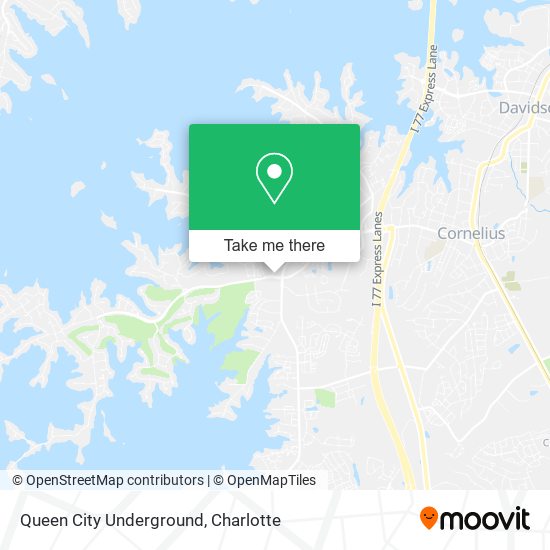 Mapa de Queen City Underground