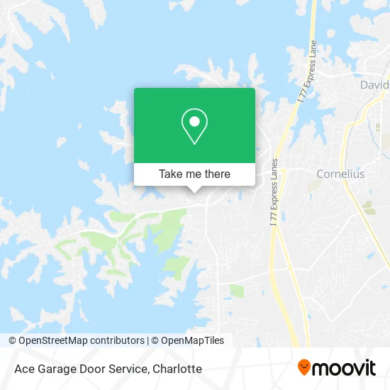 Ace Garage Door Service map