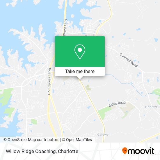 Willow Ridge Coaching map