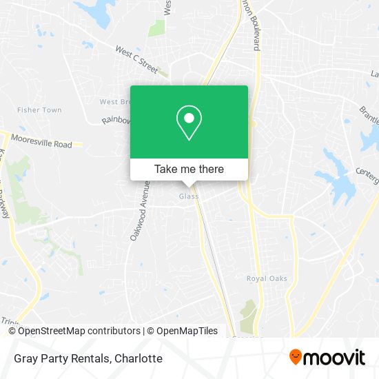 Mapa de Gray Party Rentals
