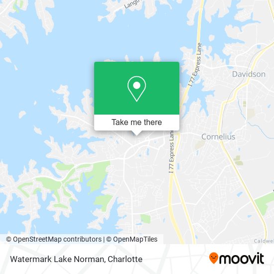 Watermark Lake Norman map