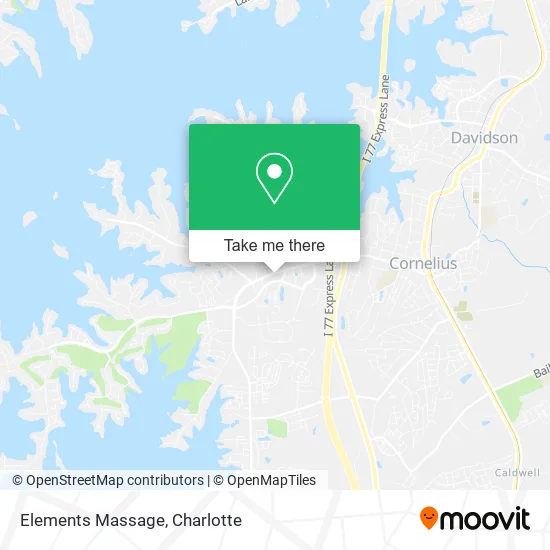 Elements Massage map