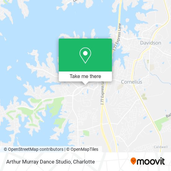 Arthur Murray Dance Studio map