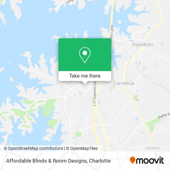 Mapa de Affordable Blinds & Room Designs