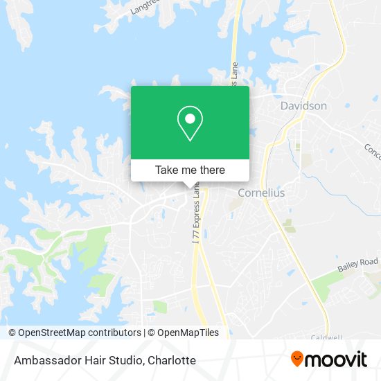 Ambassador Hair Studio map