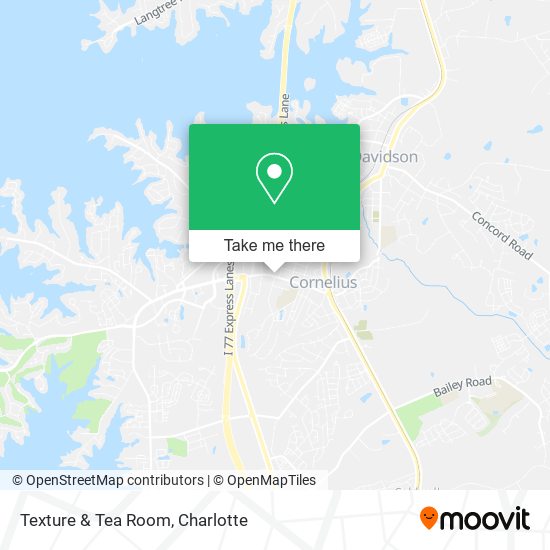 Mapa de Texture & Tea Room