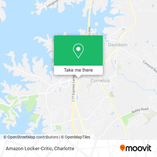 Mapa de Amazon Locker-Critic