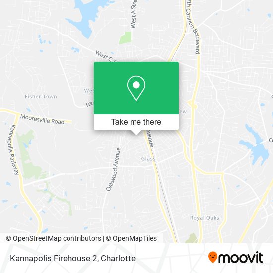 Kannapolis Firehouse 2 map
