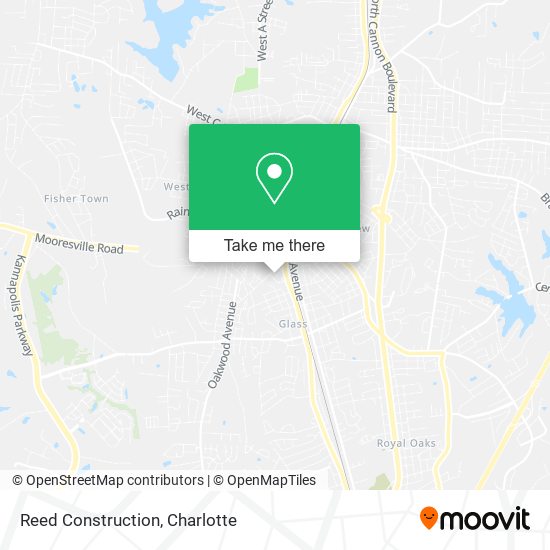 Mapa de Reed Construction