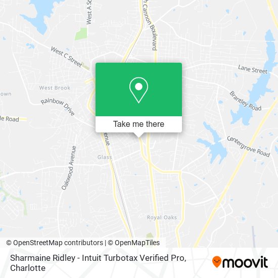 Mapa de Sharmaine Ridley - Intuit Turbotax Verified Pro