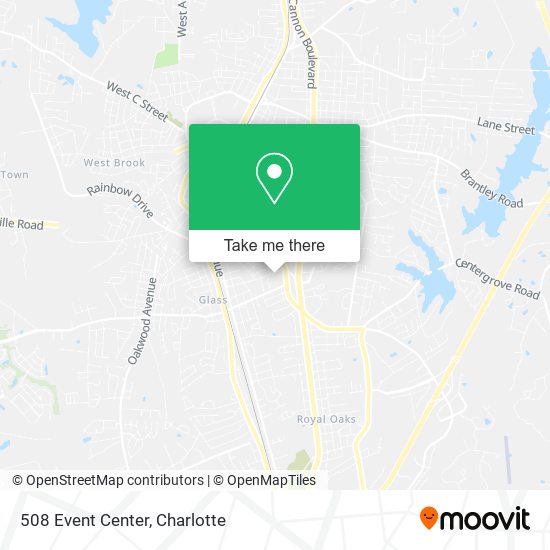 Mapa de 508 Event Center