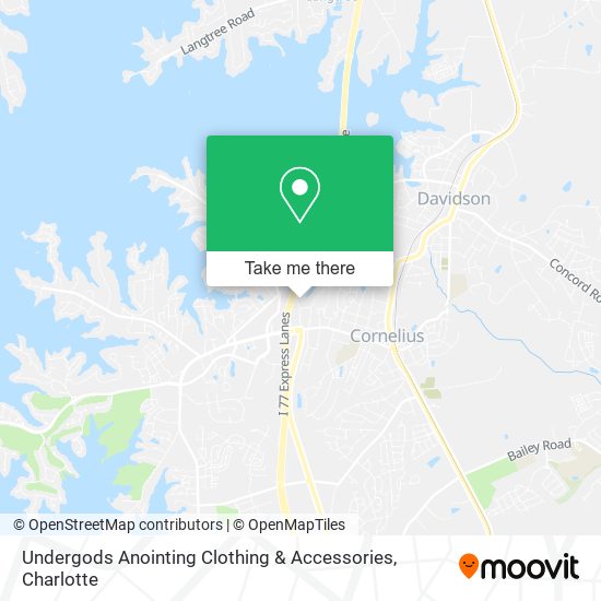 Undergods Anointing Clothing & Accessories map