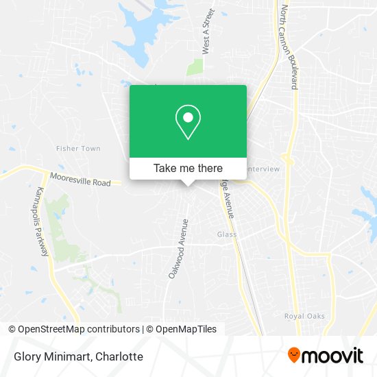 Mapa de Glory Minimart