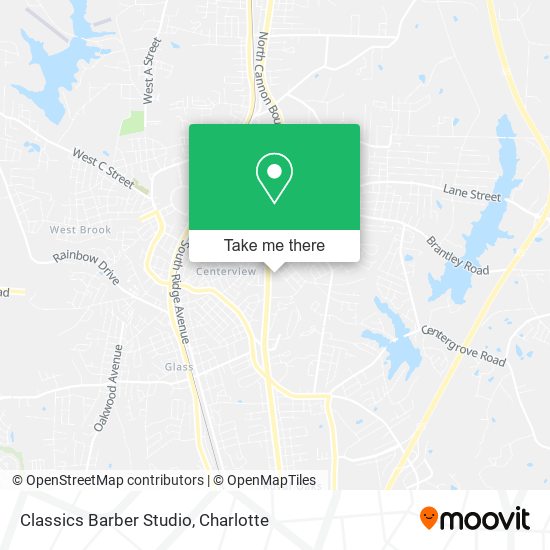 Classics Barber Studio map