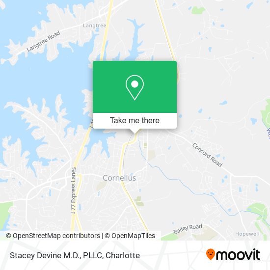 Stacey Devine M.D., PLLC map