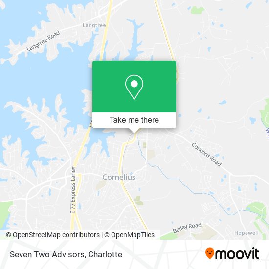 Mapa de Seven Two Advisors