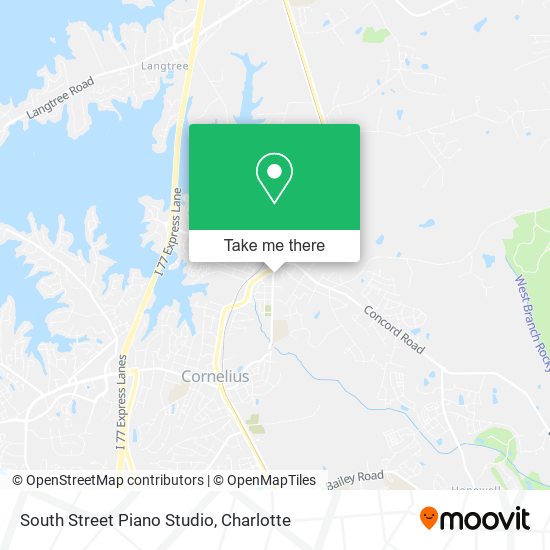 South Street Piano Studio map