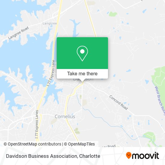 Mapa de Davidson Business Association
