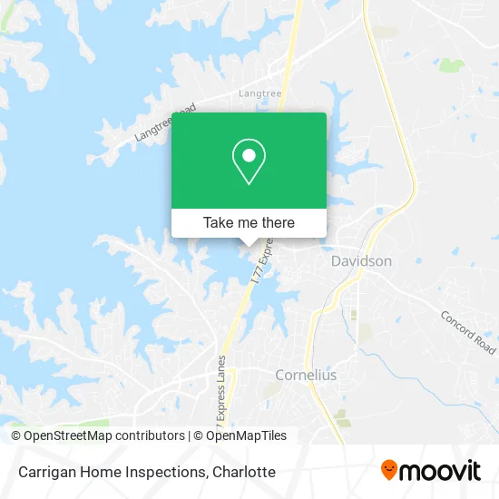 Carrigan Home Inspections map