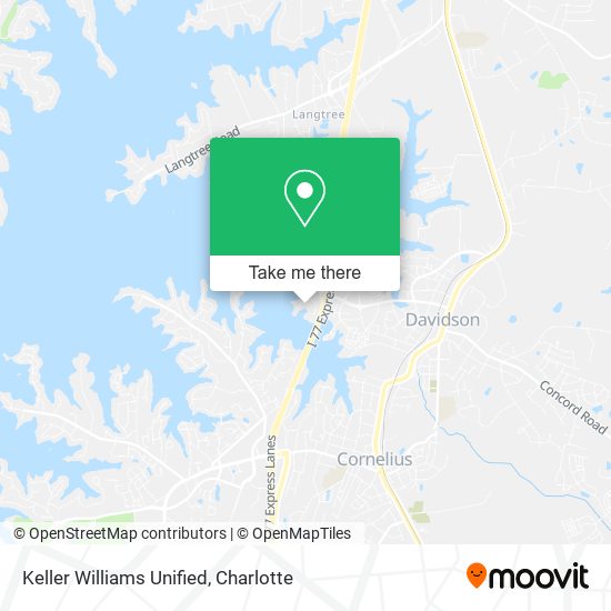 Mapa de Keller Williams Unified