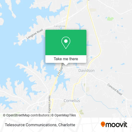 Telesource Communications map