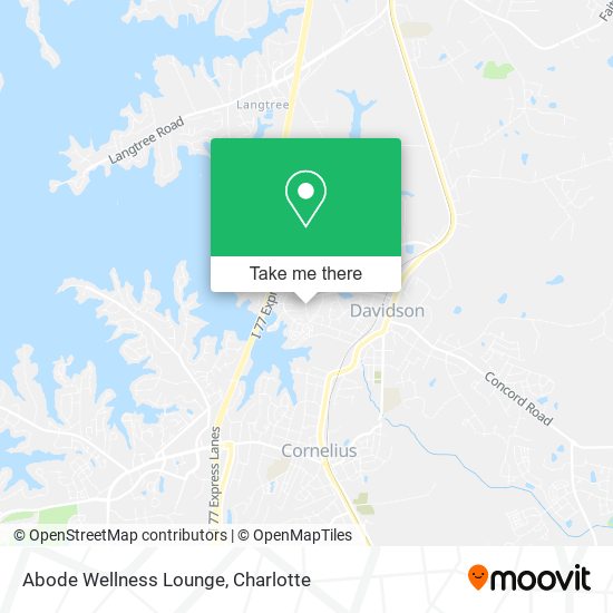 Abode Wellness Lounge map