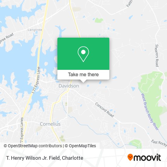 Mapa de T. Henry Wilson Jr. Field
