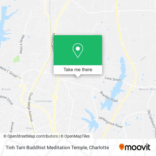 Mapa de Tinh Tam Buddhist Meditation Temple