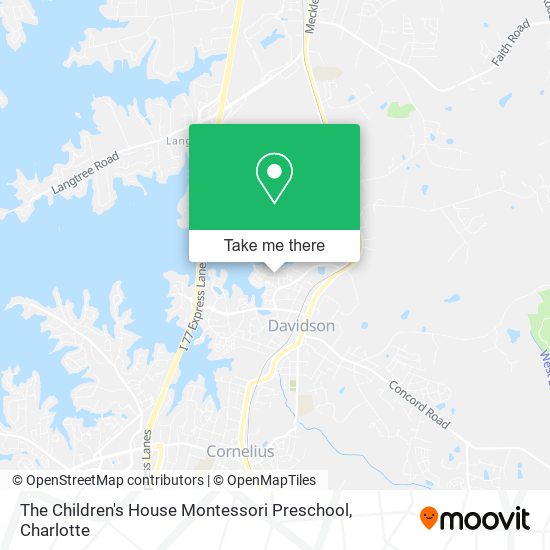 Mapa de The Children's House Montessori Preschool